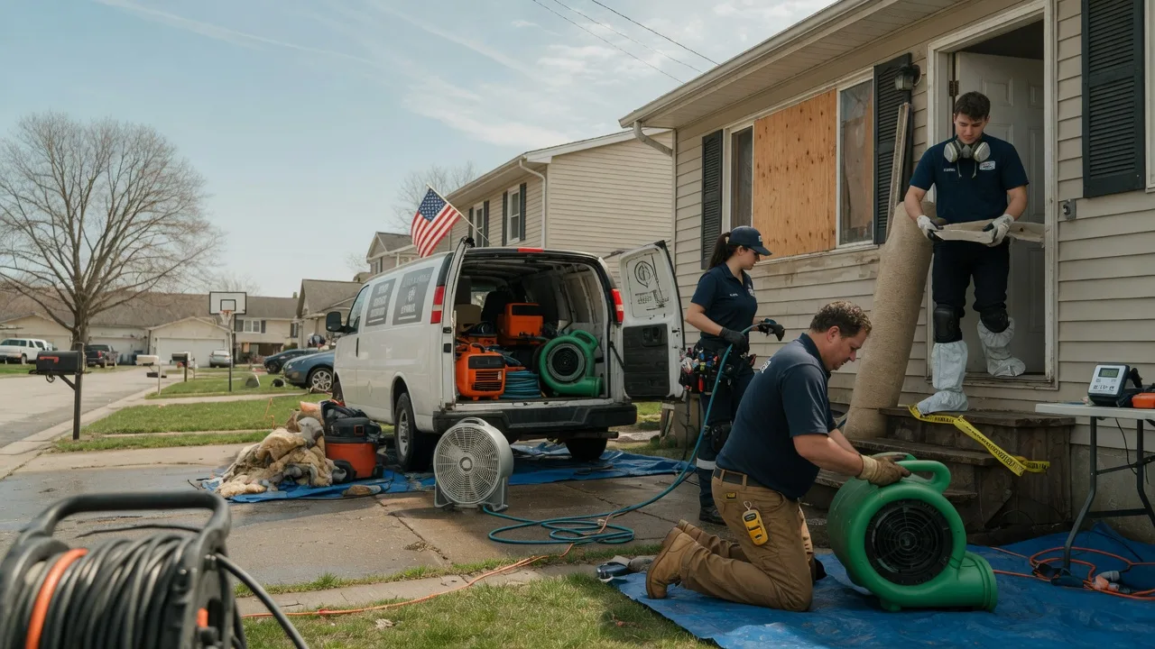 Water Damage Restoration in Lewis Run, PA near me